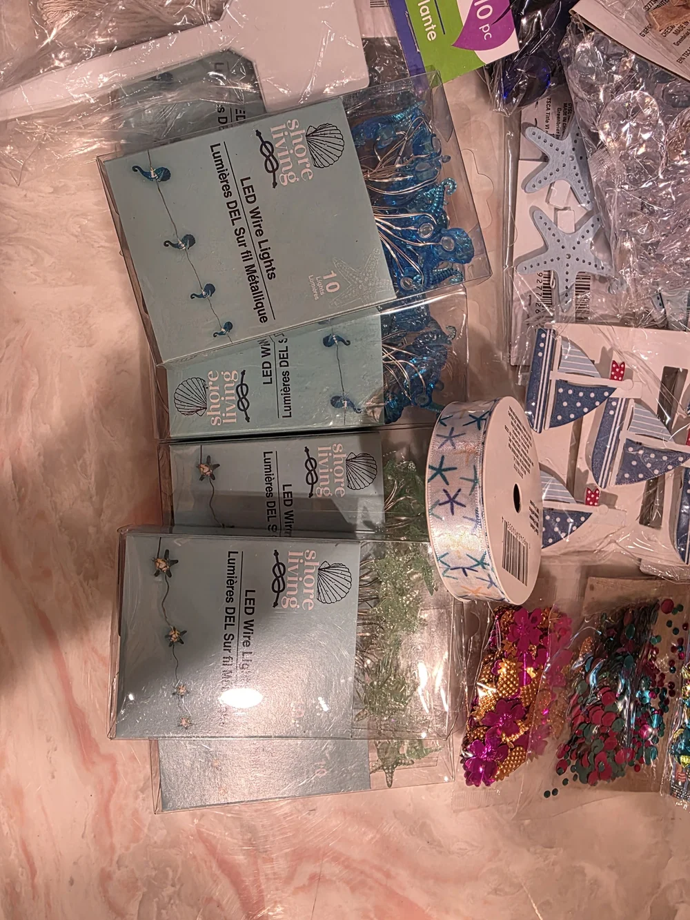 Unbranded Blue Nautical Party Decorations Pack